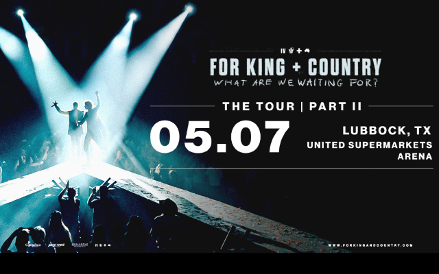 <h1 class="tribe-events-single-event-title">For King & Country’s ‘What Are We Waiting For’ The Tour Part II in Lubbock Sunday, May 7, 2023</h1>