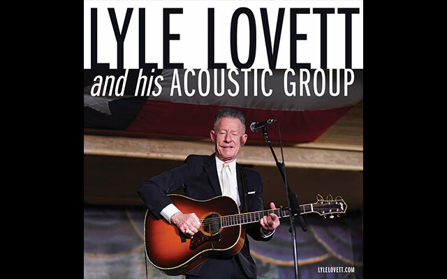 Lyle Lovett and His Acoustic Group to Perform at the Buddy Holly Hall