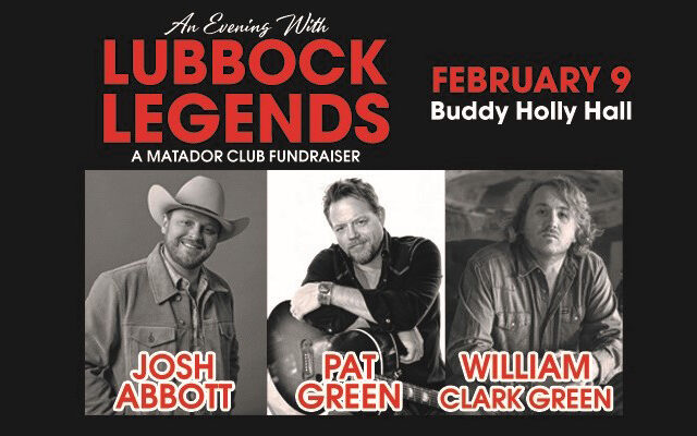 The Matador Club to Present ‘Lubbock Legends’ at The Buddy Holly Hall February 9th