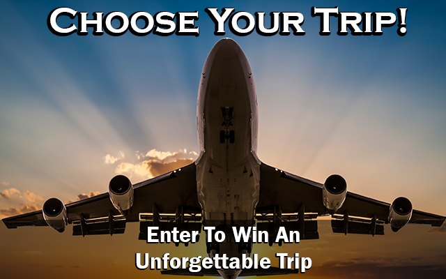Enter for Your Chance to Choose Your Trip from Uptown Cheapskate & 104.9 The Beat!